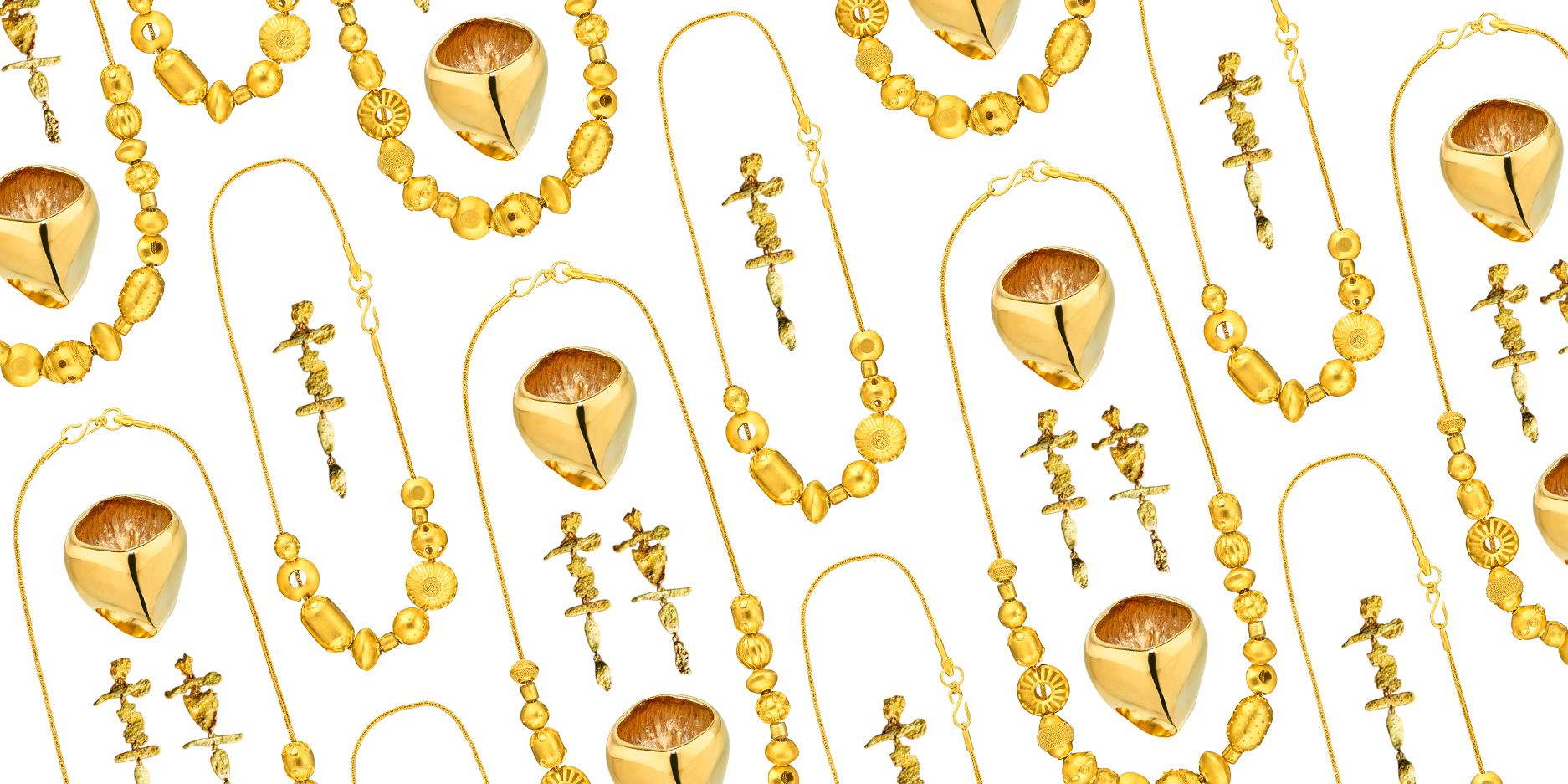 Goldsmiths 9ct White Gold Diamond Cross Pendant & Earrings Set 5.44.1714 |  Goldsmiths